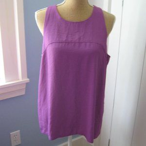 Lilac Banana Republic Sleeveless Blouse
